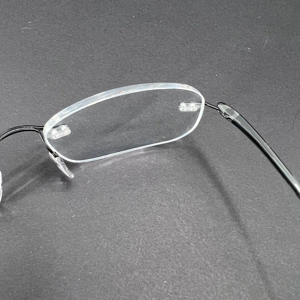 Silhouette Eyeglasses Rimless Frames Titanium Silver / Black - Picture 6 of 12